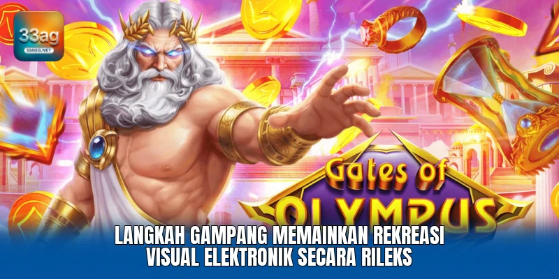 Langkah gampang memainkan rekreasi visual elektronik secara rileks