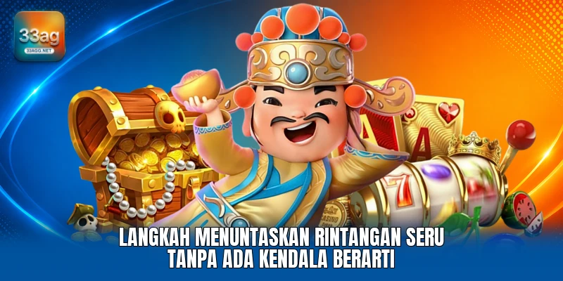 Langkah menuntaskan rintangan seru tanpa ada kendala berarti
