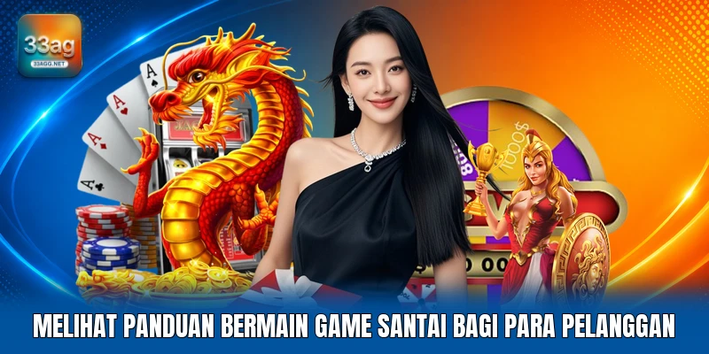 Melihat panduan bermain game santai bagi para pelanggan