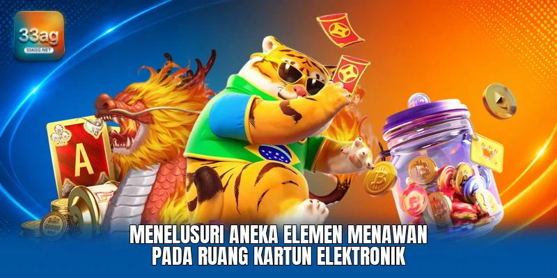 Menelusuri aneka elemen menawan pada ruang kartun elektronik