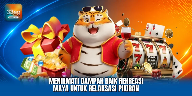 Menikmati dampak baik rekreasi maya untuk relaksasi pikiran