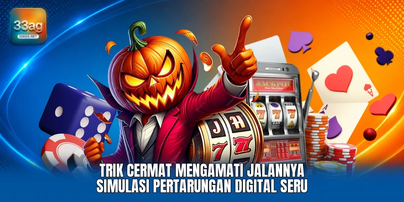 Trik cermat mengamati jalannya simulasi pertarungan digital seru